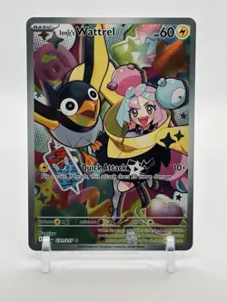 Ionos Wattrel 231/217 Ascended Heroes Illustration Rare Pokemon Card NM - Image 1