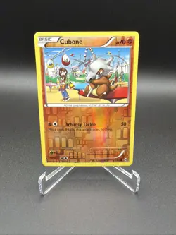 Pokemon TCG Cubone Breakthrough 77/162 Reverse Holo Common Card - Image 1