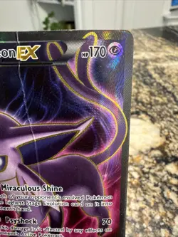 Espeon EX 117/122 Ultra Rare Full Art Pokemon Card - Image 3