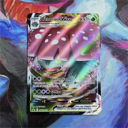 Pokemon Venusaur VMAX SWSH102 Promo Full Art Holo 330 HP Card - Image 1
