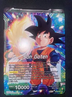 Dragon Ball Super Card Game SS Son Gohan & SS Son Goten, Brothers. BT22-054 SLR. - Image 3