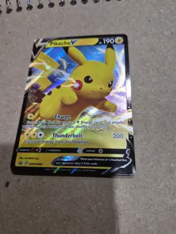 Pikachu V SWSH061 SWSH: Sword & Shield Promo Cards Holo - Image 1
