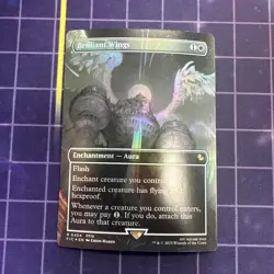 Brilliant Wings (Borderless) Commander: Final Fantasy Foil - Image 1