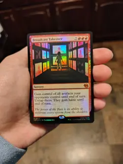 Broadcast Takeover Teenage Mutant Ninja Turtles Foil - Image 1