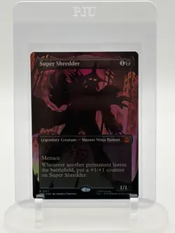 Super Shredder (Borderless) Teenage Mutant Ninja Turtles Foil - Image 1