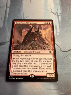 Bonehoard Dracosaur The Lost Caverns of Ixalan Regular Promo Pack - Image 1
