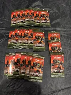 Magic: The Gathering lot of 3 packs of The Brothers' War Draft Booster Packs - Image 1