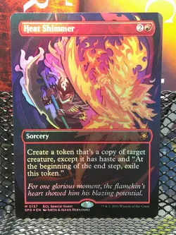Heat Shimmer - FOIL BORDERLESS - Sorcery - ECL SPG #137 - Mythic - Image 1