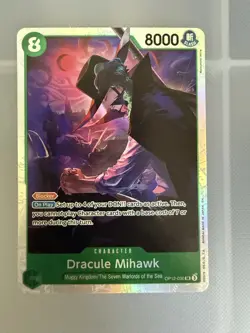 One Piece Card Game Dracule Mihawk OP12-030 SR English - Image 1