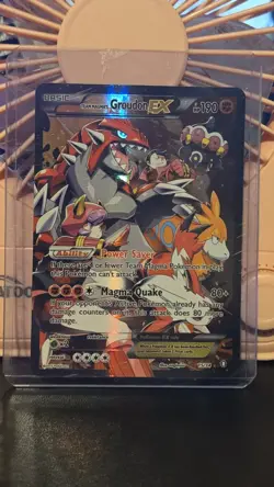 Pokemon Team Magma's Groudon EX Holo Ultra Rare Double Crisis 15/34 - Image 3