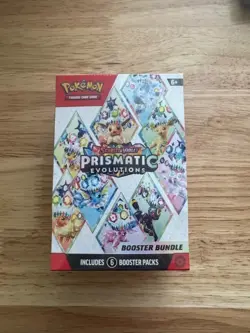 Pokemon TCG Prismatic Evolutions Booster Bundle Box 6 Packs Nintendo 2025 SEALED - Image 1