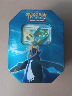 2007 Pokemon TCG Empoleon Tin Diamond & Pearl With Promo Card No Packs - Image 1