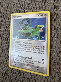 2005 Pokemon EX Deoxys 22/107 Rayquaza Regular Rare MINT Vintage Card collection - Image 2