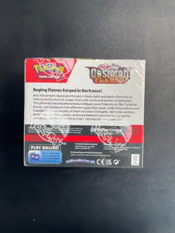 2023 Pokemon Scarlet & Violet 3 Obsidian Flames Booster Box #2 BJCDQ - Image 2