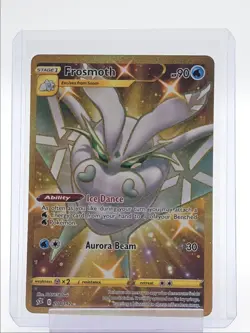 FROSMOTH 2020 POKEMON SWSH REBEL CLASH SECRET RARE 204/192 Q1048 - Image 1