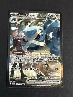 Pokemon TCG Ascended Heroes Steven’s Metagross EX 289/217 SIR Holo Fresh. - Image 3