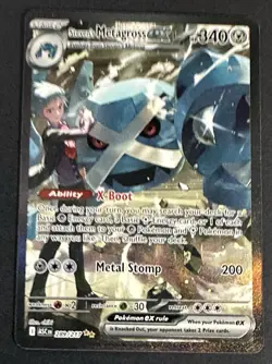 Pokemon TCG Ascended Heroes Steven’s Metagross EX 289/217 SIR Holo Fresh. - Image 4