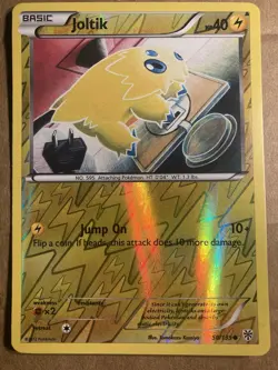 Joltik Pokemon Card Plasma Storm 50/135 Holo LP - Image 1