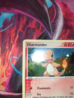 Italian Charmander 113/112 FireRed & LeafGreen Secret Rare Pokemon Card w/SWIRL - Image 5