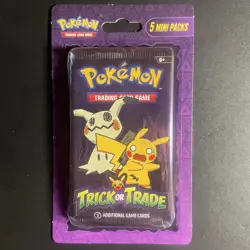 Pokemon TCG Trick or Trade 2023 Blister - 5 Sealed Mini Packs - Image 1