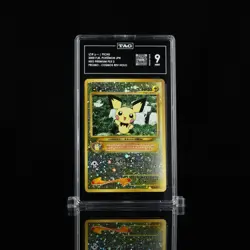 Pichu No.172 Pokemon Japanese Neo Premium File 2 Reverse Holo Promo TAG MINT 9 - Image 2