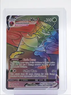 ORBEETLE VMAX 2020 POKEMON SWSH VIVID VOLTAGE SECRET RARE 186/185 Q1048 - Image 1