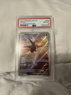 Pokemon Latinos Illustration Holo Card 203/191 Surging Sparks TCG - Image 1