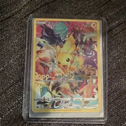 Pikachu Crown Zenith Secret Rare Full Art Holo 160/159 Pokemon TCG 70 HP - Image 1