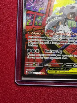 Pokemon TCG Mega Scrafty Ex 285/217 Special Illustration Rare Ascended Heroes NM - Image 5