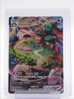 SNORLAX VMAX 2020 POKEMON SWORD & SHIELD ULTRA RARE 142/202 Q1048 - Image 1