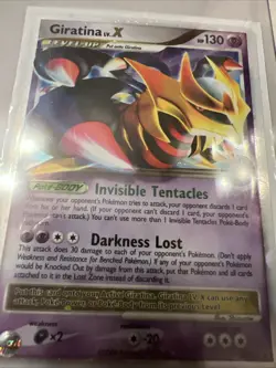 Giratina LV.X DP38 Diamond and Pearl Holo- Promo Card And Empty Tin Only - Image 2