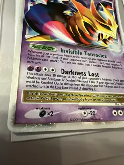 Giratina LV.X DP38 Diamond and Pearl Holo- Promo Card And Empty Tin Only - Image 4