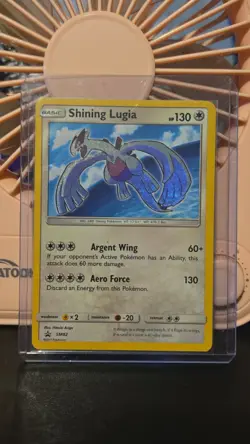 Pokemon TCG Shining Lugia Black Star Promo SM82 - Image 2
