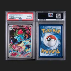 2025 POKEMON MEG EN-MEGA EVOLUTION ILLUSTRATION RARE #134 IVYSAUR PSA 10 - Image 3