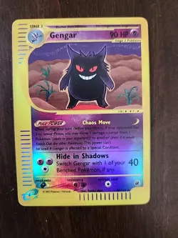 Pokemon TCG Gengar 48/165 Expedition Base Set Reverse Holo - Image 1