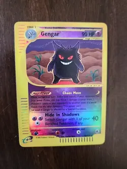 Pokemon TCG Gengar 48/165 Expedition Base Set Reverse Holo - Image 2
