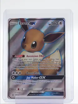 EEVEE GX 2020 POKEMON SUN & MOON BLACK STAR PROMO HOLO SM242 Q1048 - Image 1