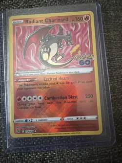 Radiant Charizard 011/078 Pokemon GO Holo - Image 1