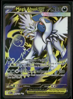 MEGA ABSOL EX 161/132 ULTRA RARE NM/M MEGA EVOLUTION POKEMON - Image 2