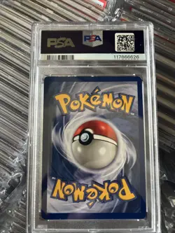 1999 POKEMON FOSSIL #6 HAUNTER-HOLO PSA 8 - Image 3