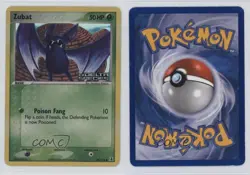 Zubat Reverse Foil Pokemon EX Delta Species #88 2005 - Image 3