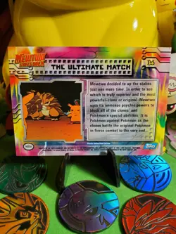Pokemon TCG 2000 Topps TV Series Vintage Card #34 - Ultimate Match NM/M :) - Image 4