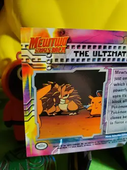 Pokemon TCG 2000 Topps TV Series Vintage Card #34 - Ultimate Match NM/M :) - Image 5