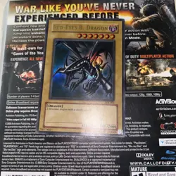 Yu-Gi-Oh! TCG Red-Eyes B. Dragon Joey SDJ-001 Unlimited Ultra Rare - Image 1