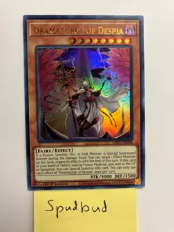 Dramaturge Of Despia Ultra Rare GFP2-EN098 LP 1st Edition Yu-Gi-Oh! - Image 1