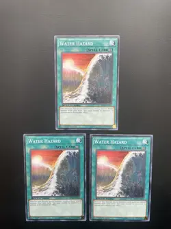 Yugioh Water Hazard SBAD-EN033 1st Edition Common Speed Duel NM/LP X3 - Image 1