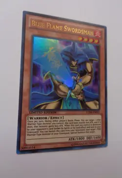 Blue Flame Swordsman LC04-EN001 (Ultra Rare, Limited, Lightly Played / LP) - Image 1