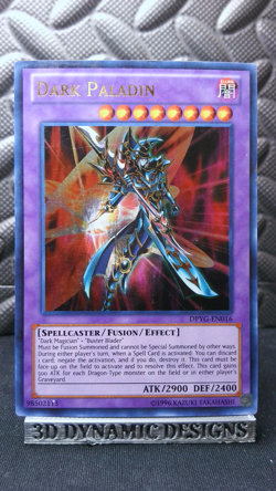 | Yugioh Dark Paladin DPYG-EN016 Ultra Rare Duelist Pack Yugi LP 🔥 | - Image 1