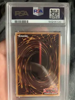 Yu-Gi-Oh Blue Eyes White Dragon - LOB-001 - PSA 9 Mint - Ultra Rare - Unlimited - Image 2