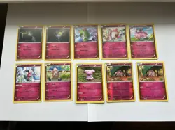 Pokemon XY Discontinued Pink Fairy Card Lot of 26 LP NM - Image 4